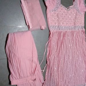 Pink Party Wear Dress