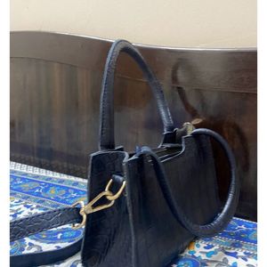 Brown Purse And Sling Bag