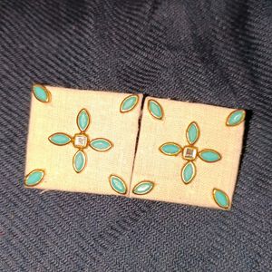 Handmade Fabric Studs