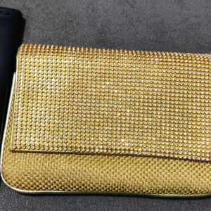 Gold Colour Sling Bag