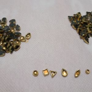 6 Type Kundan Stones