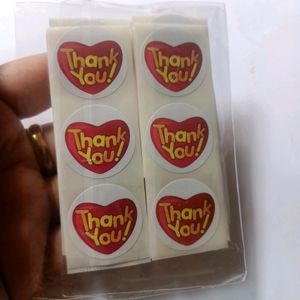 330 PCS THANK U STICKERS FOR SMALL BUSINESS