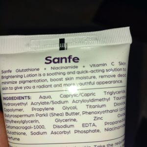 Sanfe Glutathione Niacinamide Brightning Lotion