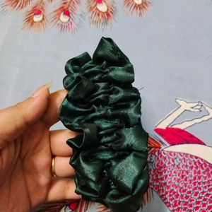 Green Scrunchie New Design