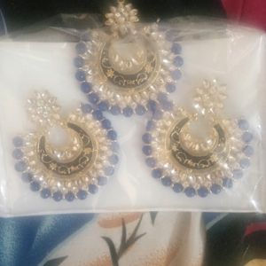 earings with mangtikka