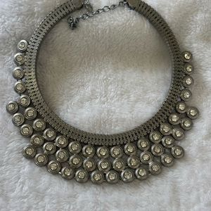 Oxidised Choker Neckpiece