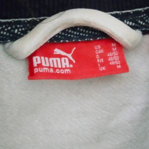 Puma White Zipper Original