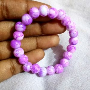 Korean Stone Type Purple  Bracelate