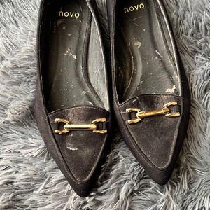 BLACK formal Flats