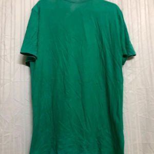 Nike Sea Green Cotton T Shirt