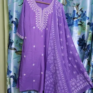 New/Unused Embroidered Kurta Set