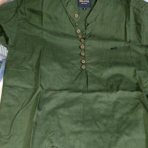 It's Olive Green Kurta