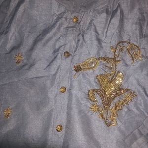 Stiched Kurta With Design