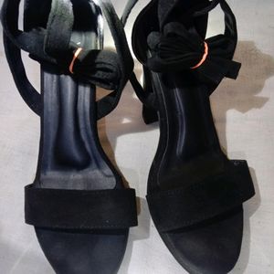 Strappy Black Heels For Women