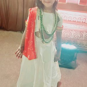 Lengha Choli Dupatta For Kids