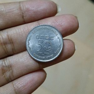 5rs Coin ONGC