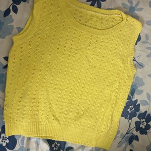 YELLOW VEST TOP