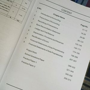 Accountancy Support Material Class 11