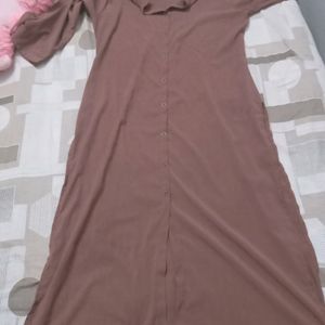 Brown Kurti For Girls Soft Amd Comfortable