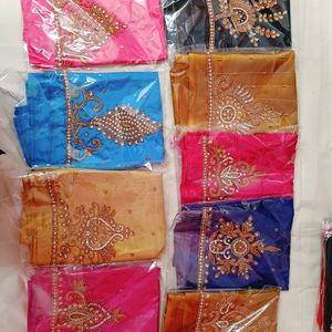 Maggam Work Blouse Pieces