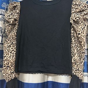 Puff Sleeves Top For Women’s