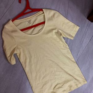 Women Yellow Tshirt