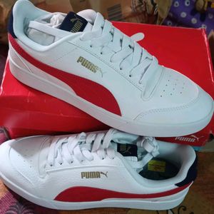 Puma White Premium Sneakers