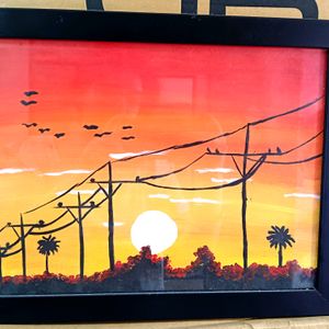 Painting (Sunset Silhouette)