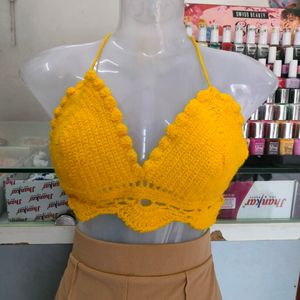 Crochet Crop Top Hand Made