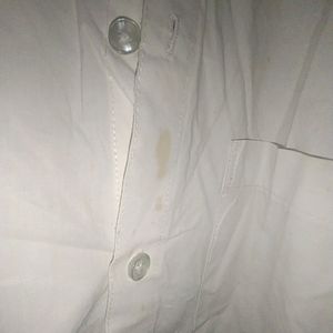 Pure White Shirt For Men