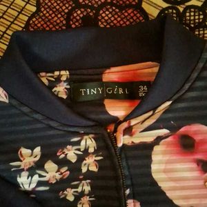 Beautify Blue/pink Floral Jacket