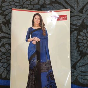 Designer Saree With Blouse