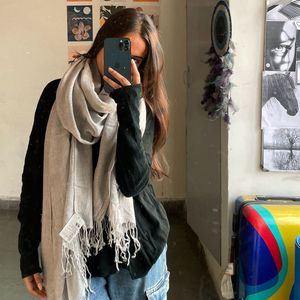 H&M Grey Cozy Scarf