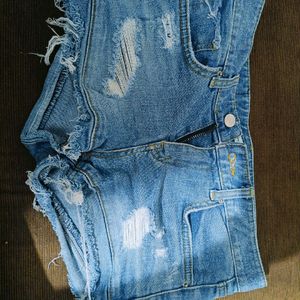 Denim Blue Shorts