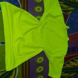 Combo Of 2 Neon  Green T Shirts