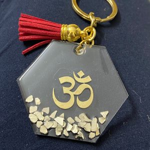 Om Keychain