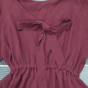 Burgundy Top