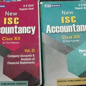 ISC Latest Edition Accountancy Book