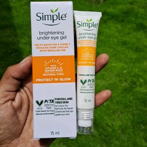 Simple Brightening Under Eye Gel