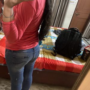 Zara Damage Jeans