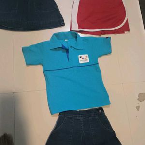 School And Sports Dress For 4-5 Year Old Girl