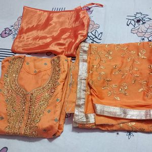 Chanderi Silk Suit