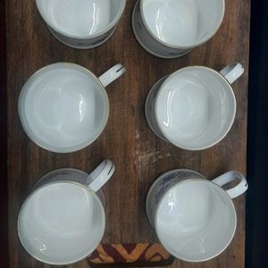 Set Of 6 Tea Cups