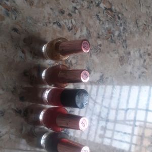 Pack Of 5 Nail polish