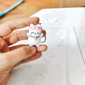 Cute Cat Keychain