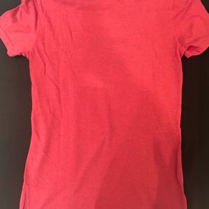 Aeropostale Pink Graphic T Shirt