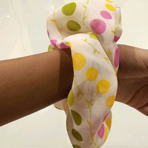 Colourful Dotted Scrunchies (1PC)