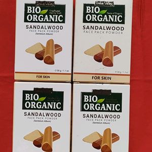 Pack Of 4 Sandalwood Powder