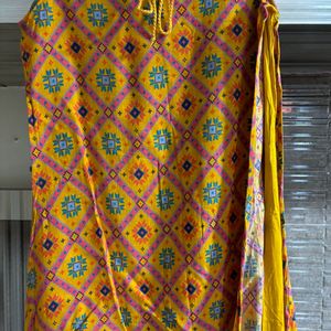 Geometric Printed Tunic Kurti