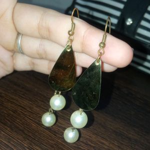 Golden And a Silver Pair Earrings